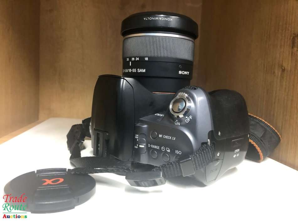 SONY ALPHA A550 DSLR PROFESSIONAL DIGITAL CAMERA + 18-55 SONY LENS KIT 14.2megapixels