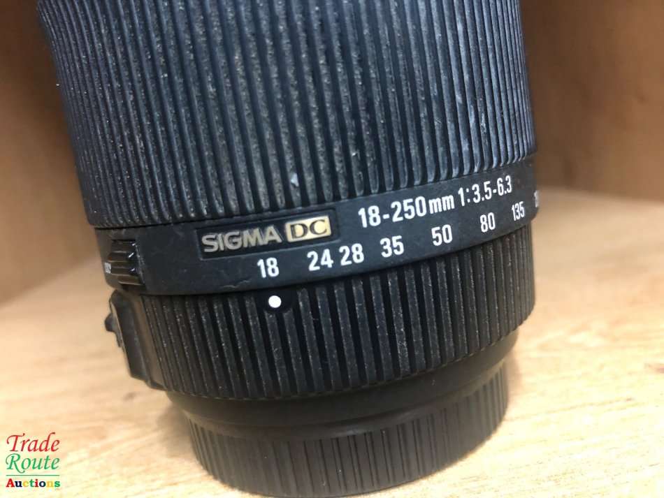 SIGMA DC 18-250mm F3.5-6.3 OS HSM Lens OPTICAL STABILIZER for SONY