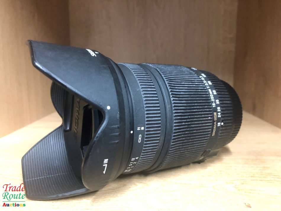 SIGMA DC 18-250mm F3.5-6.3 OS HSM Lens OPTICAL STABILIZER for SONY