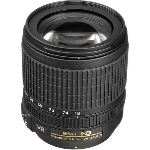 Nikon DX AF-S DX Nikkor 18-105mm VR f/3.5-5.6 Lens for Nikon Digital SLR Cameras