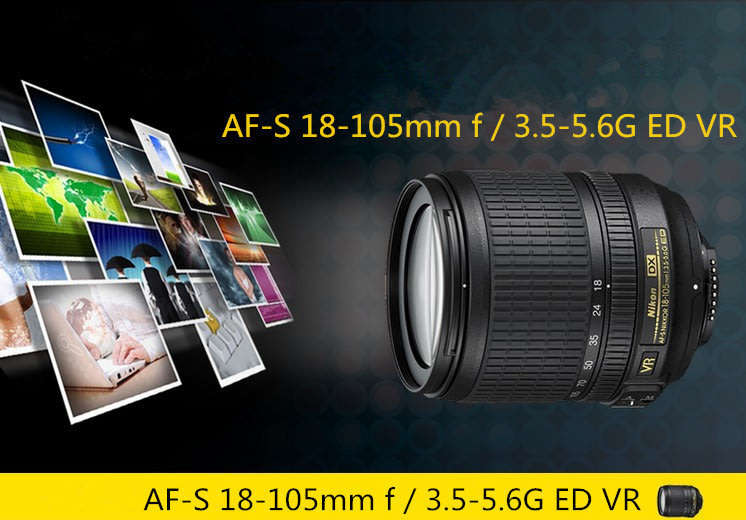 Nikon 18-105mm VR Lens for Nikon Digital SLR Cameras