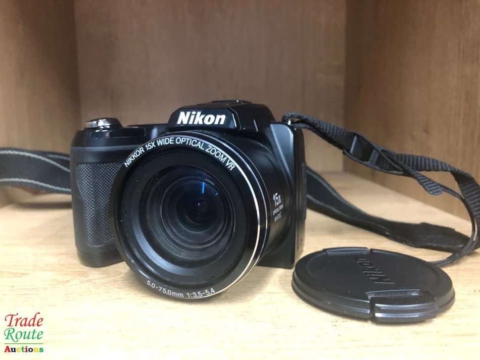 Nikon Coolpix L110 12.1MP Digital Camera with 15x Optical Vibration Reduction (VR) Zoom