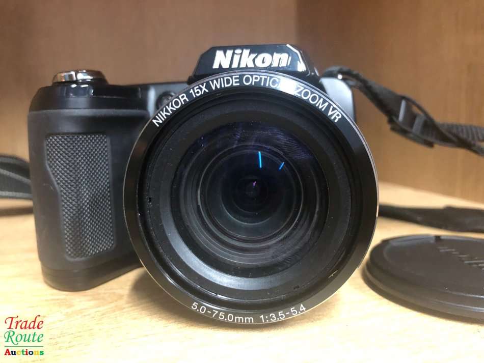 Nikon Coolpix L110 12.1MP Digital Camera with 15x Optical Vibration Reduction (VR) Zoom