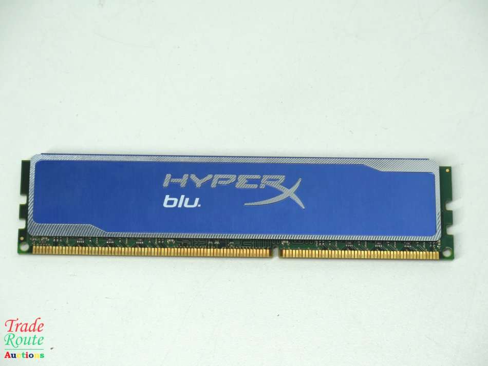 Kingston Hyper X Blu 4 GB 1600MHz DDR3 Non-ECC CL9 Desktop Memory (KHX1600C9D3B1/4G)