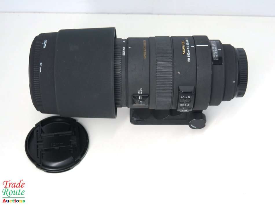SIGMA 150-500mm F5-6.3 APO DG OS (OPTICAL STABILIZER) ZOOM Lens for CANON DSLR Cameras