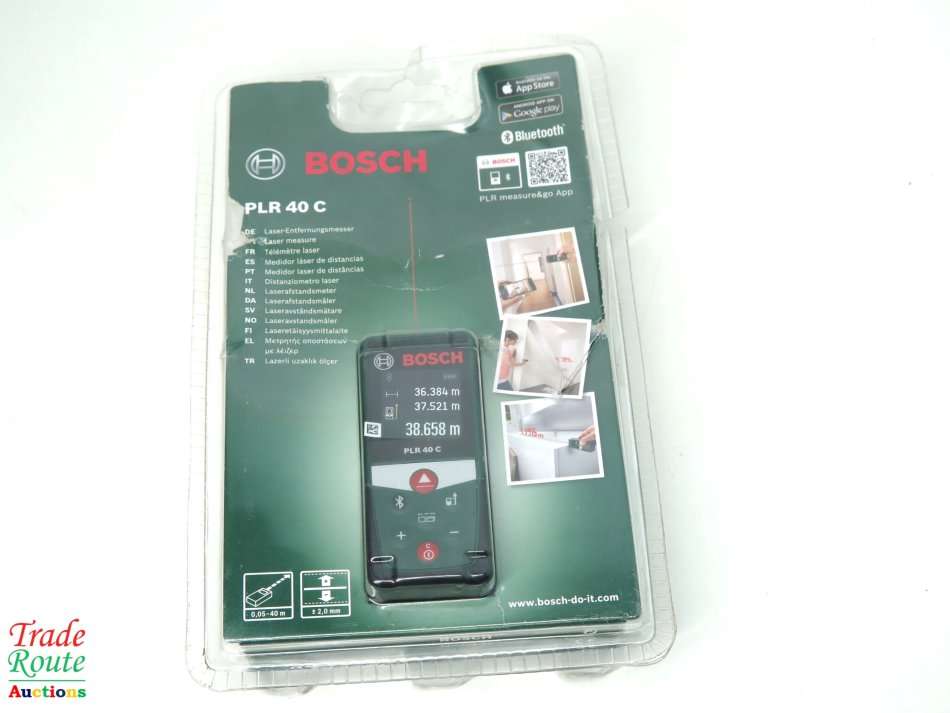 Bosch PLR 40 C Digital Laser Measure (Measuring up to 40 m)