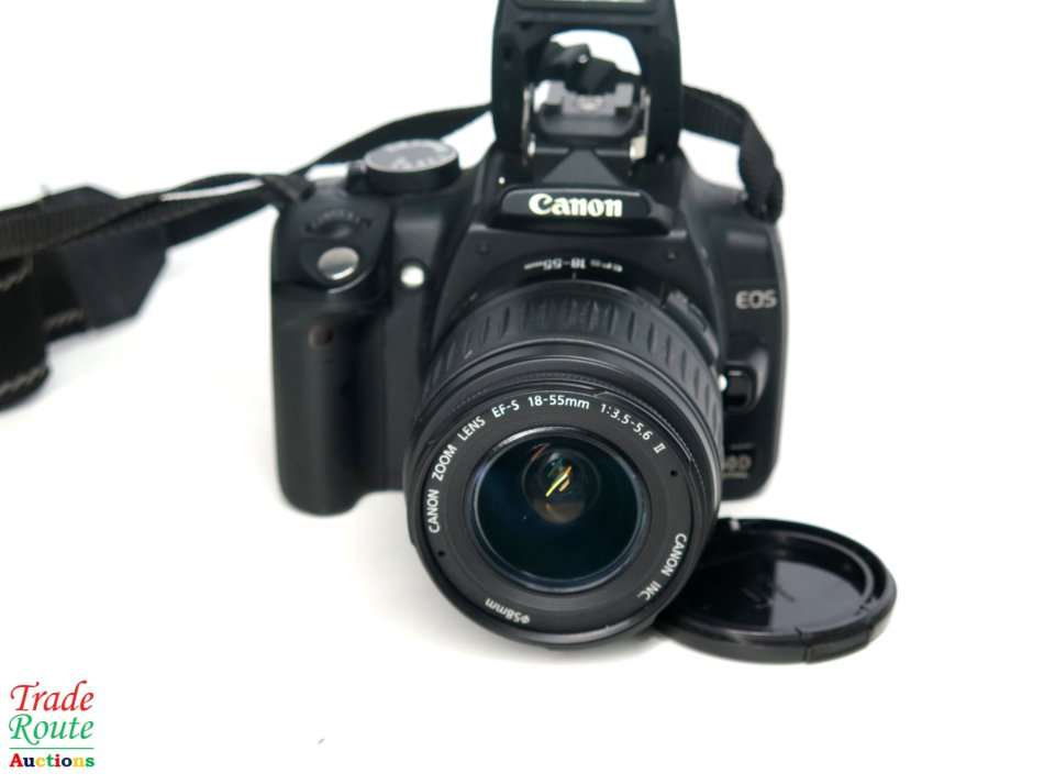 Canon EOS 350D Digital SLR camera (BLACK) WITH 18-55 mm EFS LENS