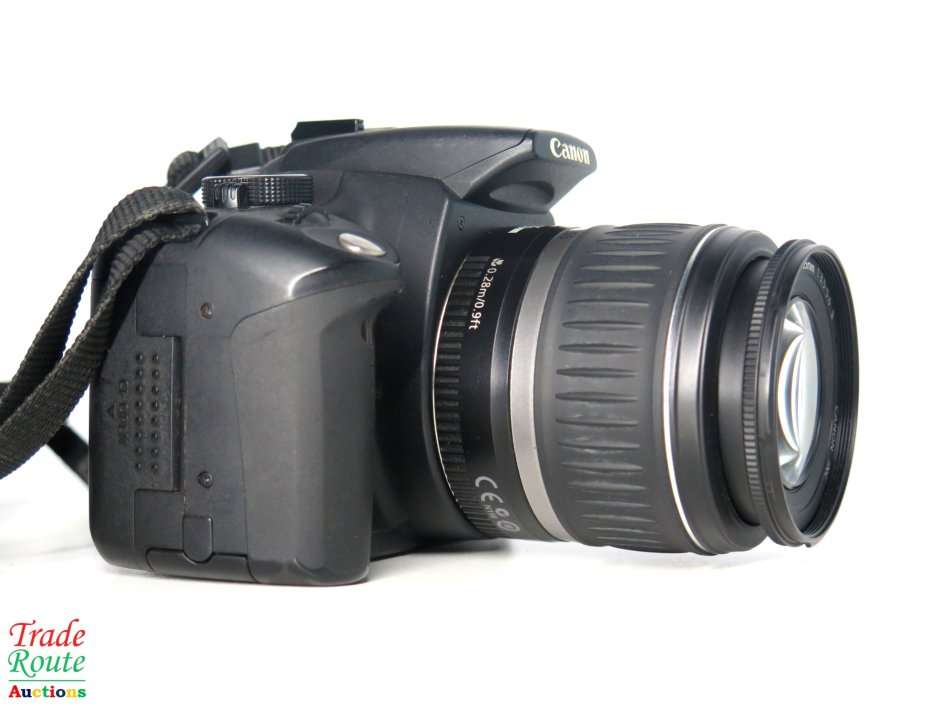 Canon EOS 350D Digital SLR camera (BLACK) WITH 18-55 mm EFS LENS