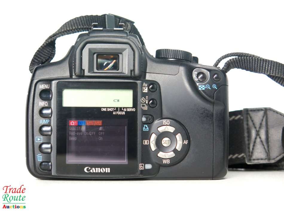 Canon EOS 350D Digital SLR camera (BLACK) WITH 18-55 mm EFS LENS