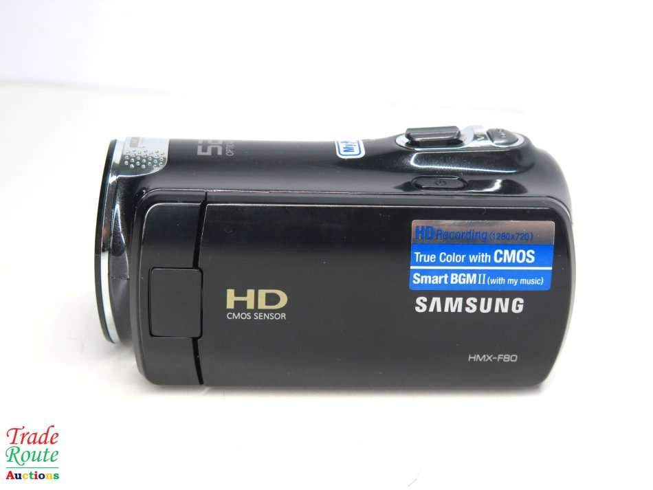 BOXED - Samsung HMX-F80 HD Digital Camcorder with 52x Zoom