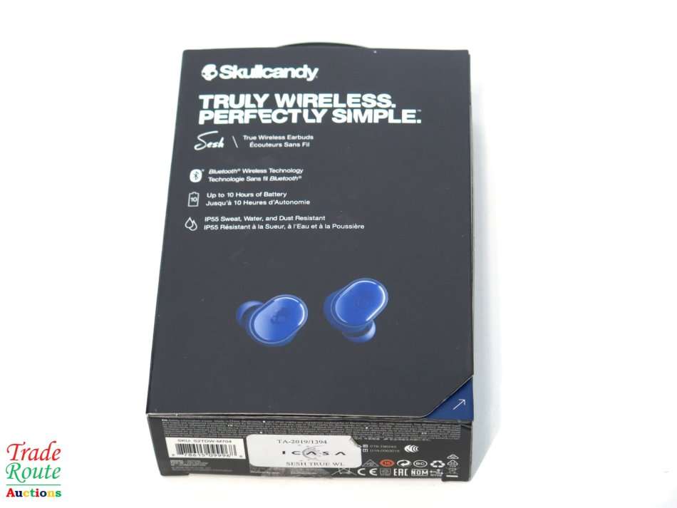 Skullcandy Sesh True Wireless In-Ear Earbud Earphones (Indigo/Blue)