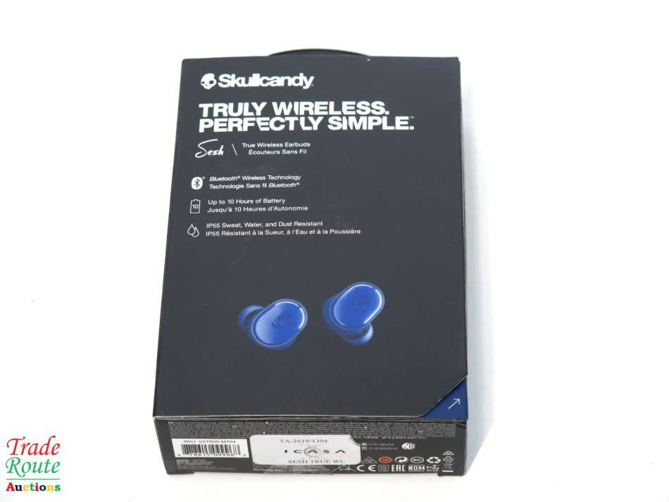 Skullcandy Sesh True Wireless In-Ear Earbud Earphones (Indigo/Blue)