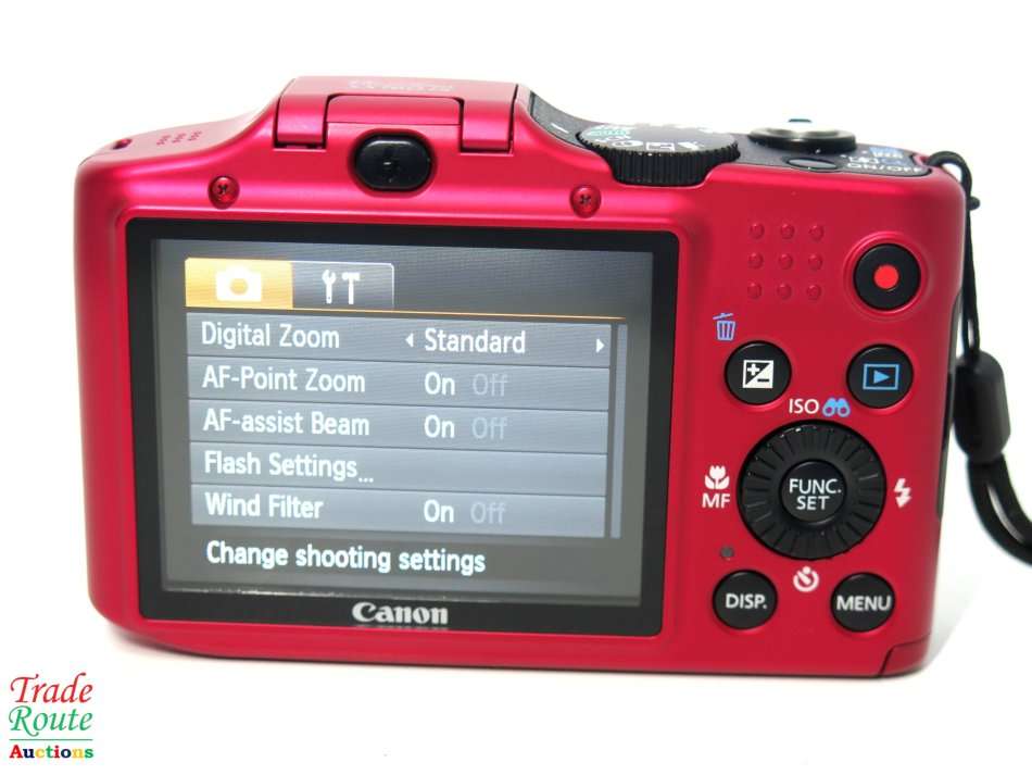 Canon PowerShot SX160 IS 16.0 MP Digital Camera with 16x Wide-Angle Optical Image Stabilized Zoom