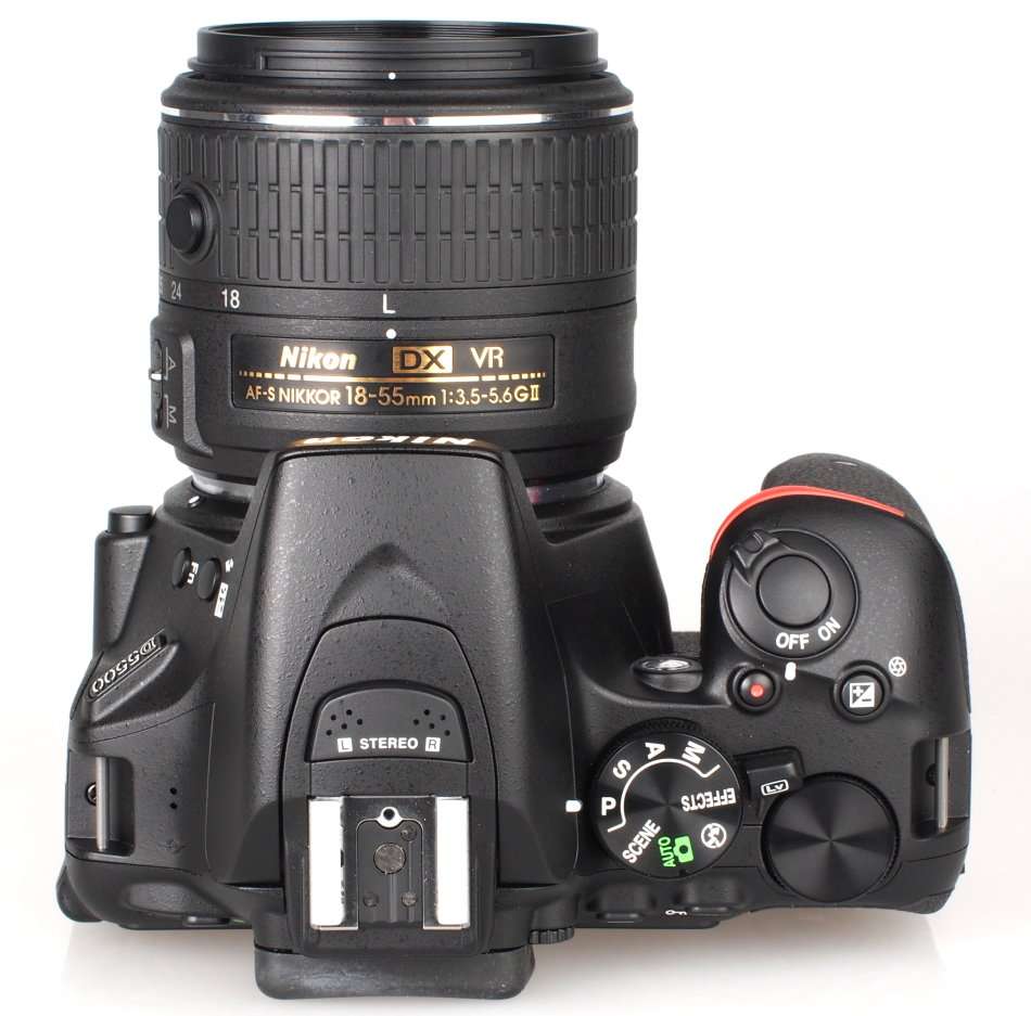 NIKON D5500 DSLR CAMERA BODY plus Nikon AF-P Zoom Nikkor 18-55mm DX Lens Kit