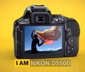 NIKON D5500 DSLR CAMERA BODY plus Nikon AF-P Zoom Nikkor 18-55mm DX Lens Kit