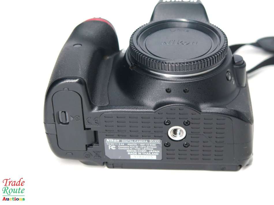 NIKON D5300 DSLR CAMERA BODY ONLY - [ BUILT IN WiFi & GPS] - [ 24.2 MEGAPIXELS ] - [ DX FORMAT ]