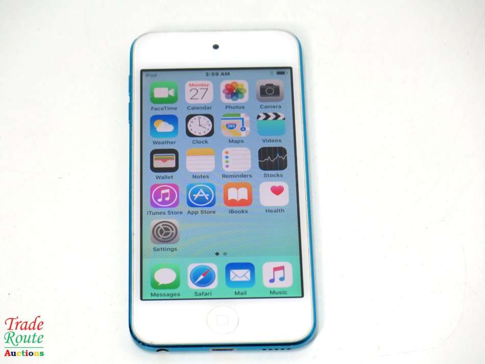 Apple iPod Touch | WHITE/BLUE | 32GB | 5th Generation | A1421 | MD717ZP/A | RETINA DISPLAY