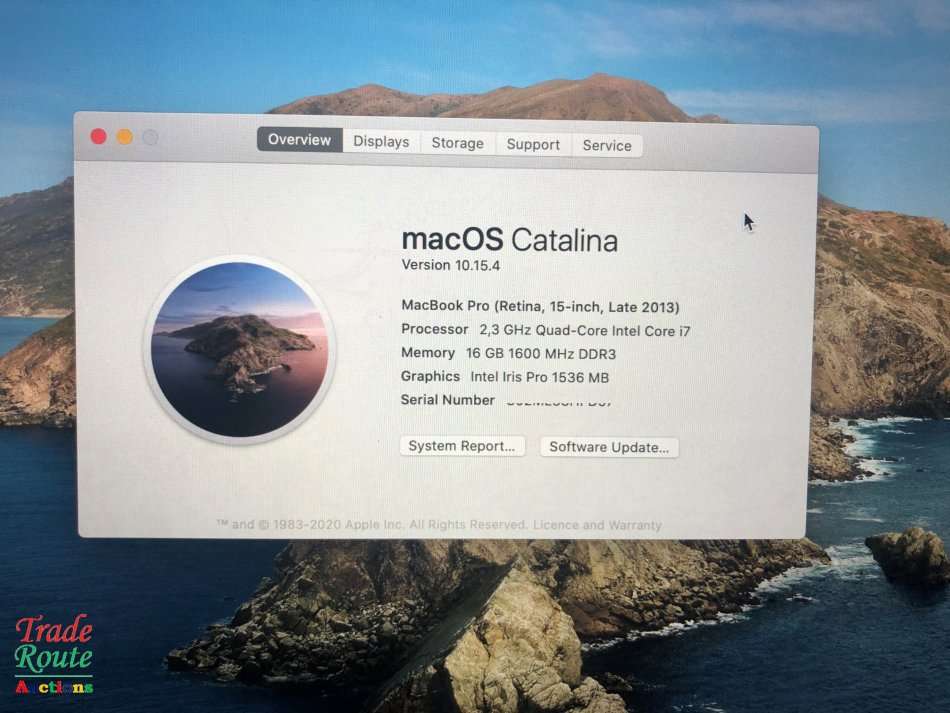 Apple MacBook Pro 15.4-inch  | Core i7 2.3GHz | 16GB RAM | 500GB SSD ** RETINA DISPLAY **