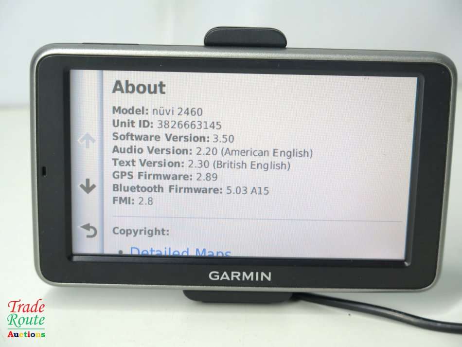 Garmin nuvi 2460 5-Inch Widescreen Bluetooth Portable GPS Navigator