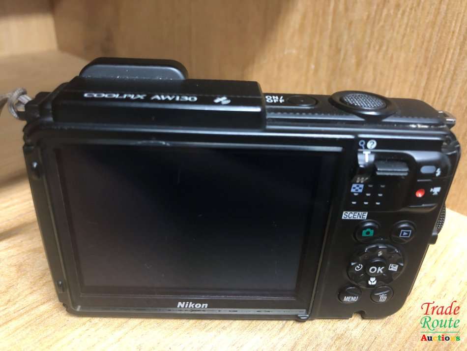 Nikon COOLPIX AW130 16 MP CMOS Waterproof Digital Camera with GPS & Full HD 1080p Video