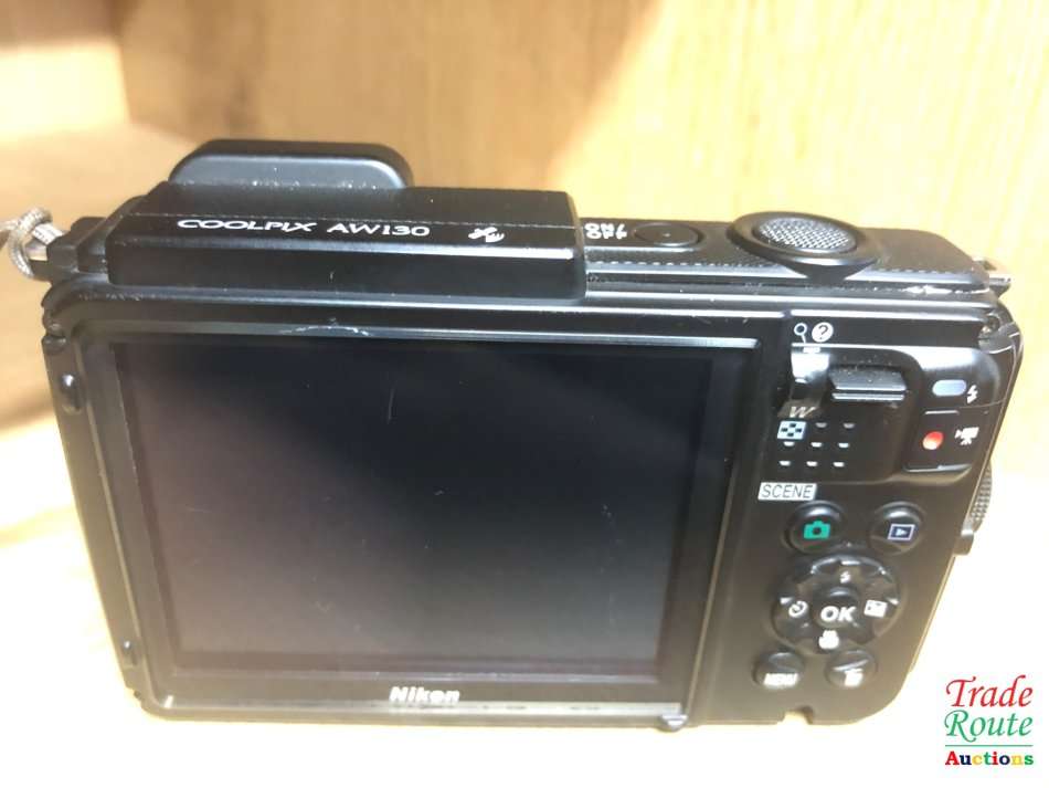 Nikon COOLPIX AW130 16 MP CMOS Waterproof Digital Camera with GPS & Full HD 1080p Video
