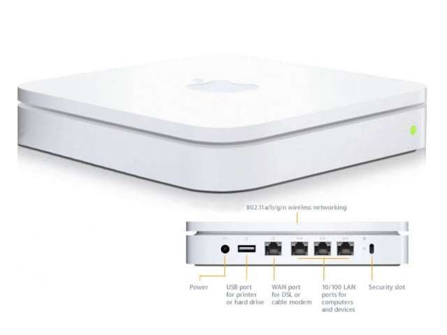 Apple Airport Extreme A1354 Wireless Router Base Station