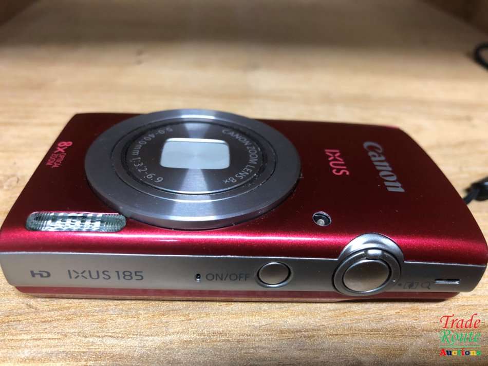 Canon IXUS 185 20 MP Digital Camera [ RED ]