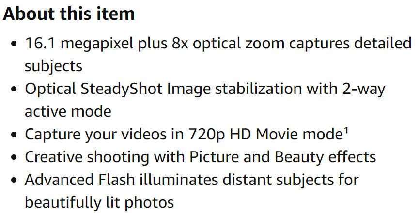 Sony DSC-W730 16.1 MP Digital Camera with 2.7-Inch LCD (Silver) - PLZ READ