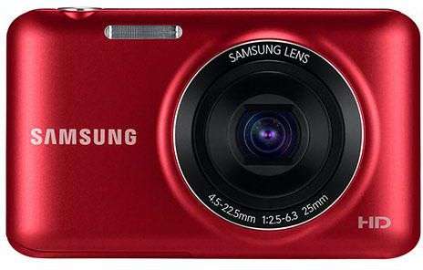 Samsung ES95 Compact Digital Camera (16.1 MP) (Red)