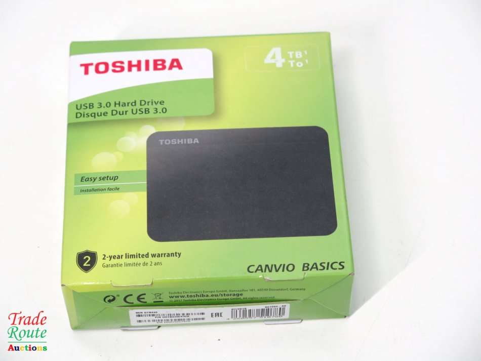 ** SUPER FAST USB 3.0 **  Toshiba Canvio Basics 4TB Portable External Hard Drive [ HDTB440EK3CA ]