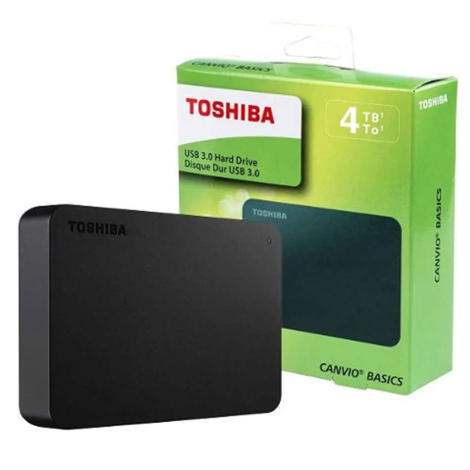 ** SUPER FAST USB 3.0 **  Toshiba Canvio Basics 4TB Portable External Hard Drive [ HDTB440EK3CA ]