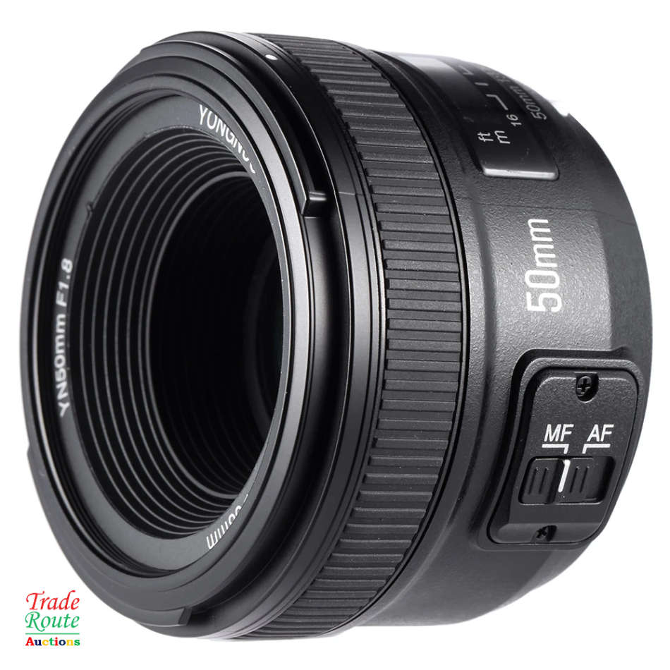PRIME LENS - Yongnuo YN50mm f/1.8 50mm Lens for Canon EF - Fits Canon DSLR Cameras
