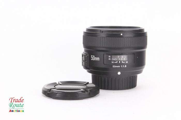 Yongnuo YN 50mm f/1.8 Lens for Nikon F - Fits Nikon DSLR Cameras YN50MM F1.8N [PRIME LENS]