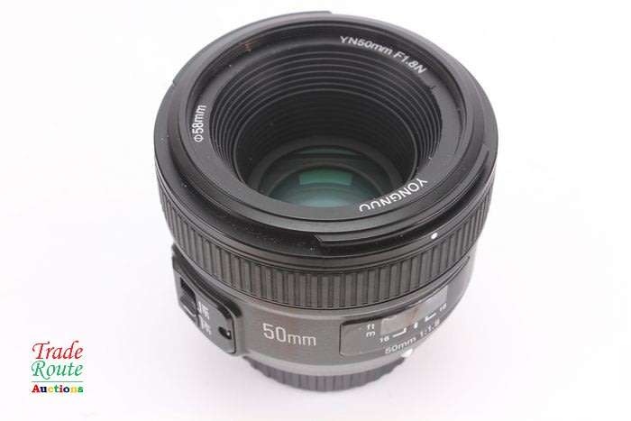Yongnuo YN 50mm f/1.8 Lens for Nikon F - Fits Nikon DSLR Cameras YN50MM F1.8N [PRIME LENS]