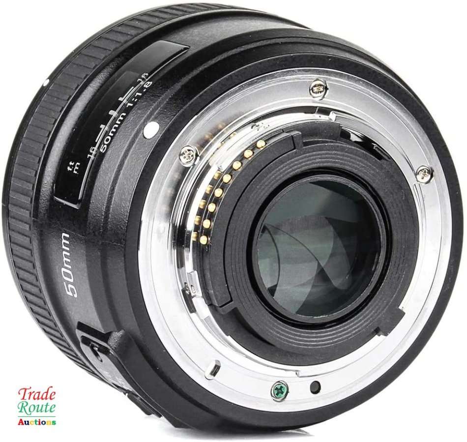 Yongnuo YN 50mm f/1.8 Lens for Nikon F - Fits Nikon DSLR Cameras YN50MM F1.8N [PRIME LENS]