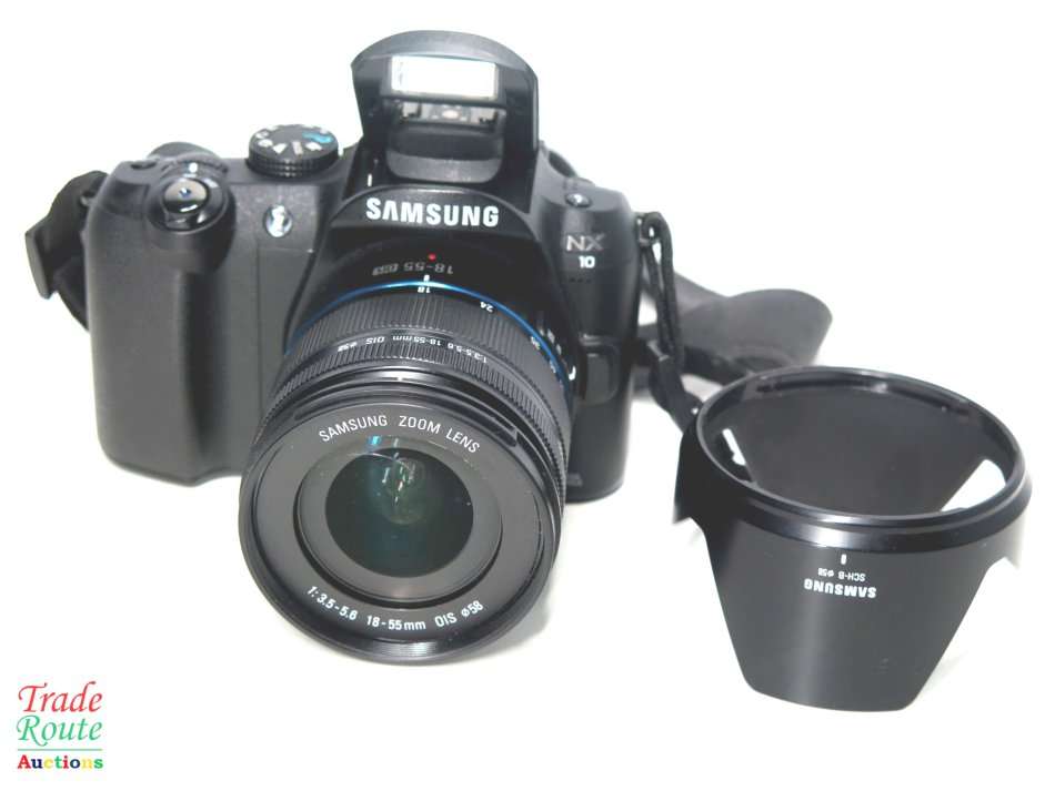 Samsung NX10 Digital System Camera Kit - Black (14.6MP, incl 18-55 OIS Lens)