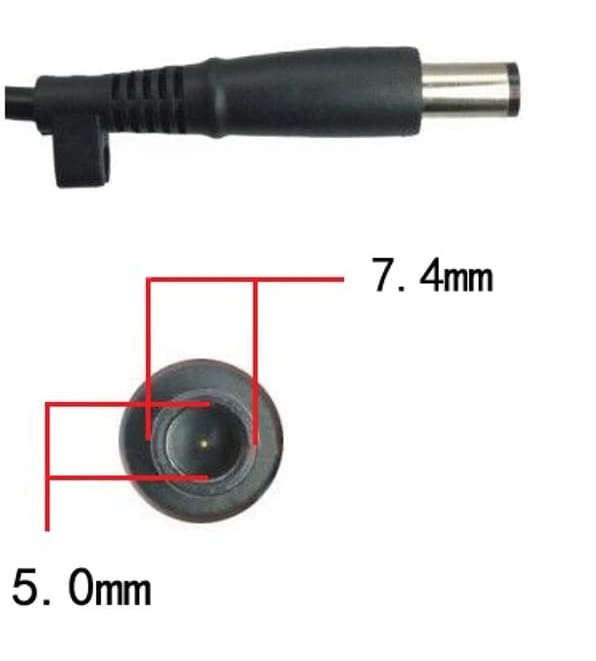 HP 120W 18.5V 6.5A (7.4 x 5.0mm Pin)  Replacement Laptop Charger - AC Adapter