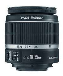 Canon EF-S 18-55mm f/3.5-5.6 IS (IMAGE STABILIZER) Lens for Canon DSLR Cameras