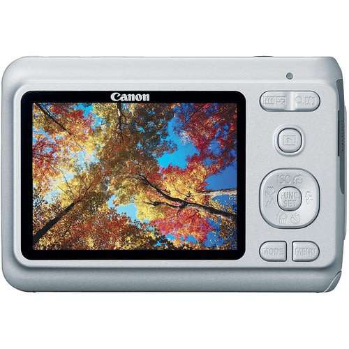 Canon PowerShot A480 10 MP Digital Camera with 3.3x Optical Zoom and 2.5-inch LCD (Silver)