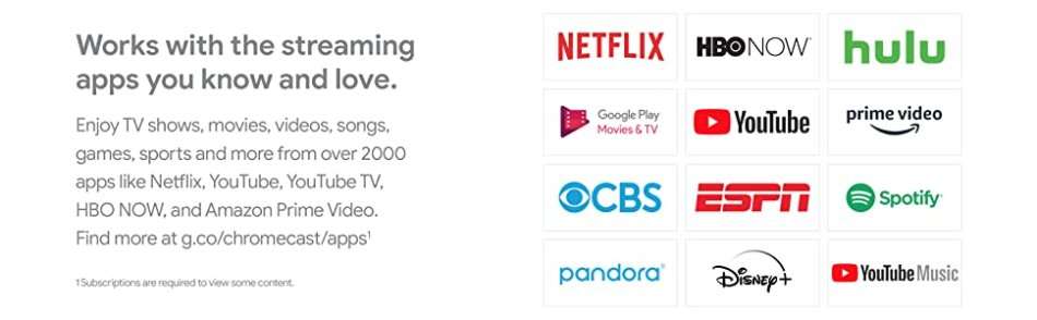 Google Chromecast (3rd Generation) - Charcoal - Boxed