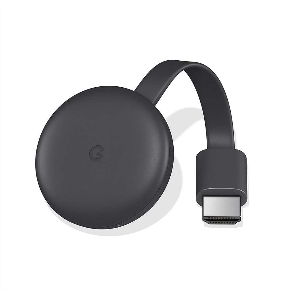 Google Chromecast (3rd Generation) - Charcoal - Boxed