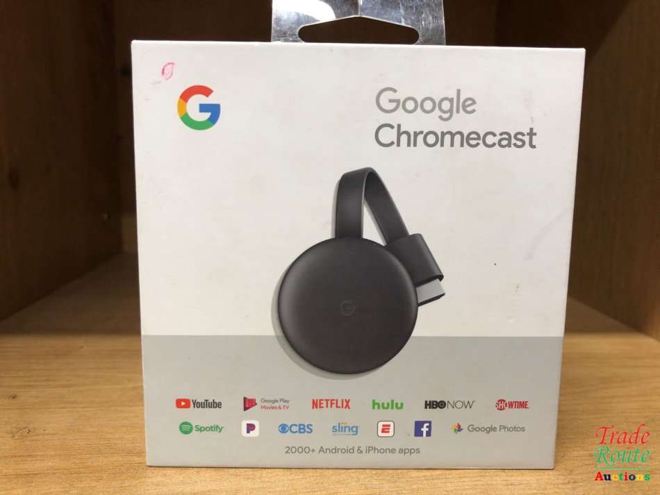 Google Chromecast (3rd Generation) - Charcoal - Boxed