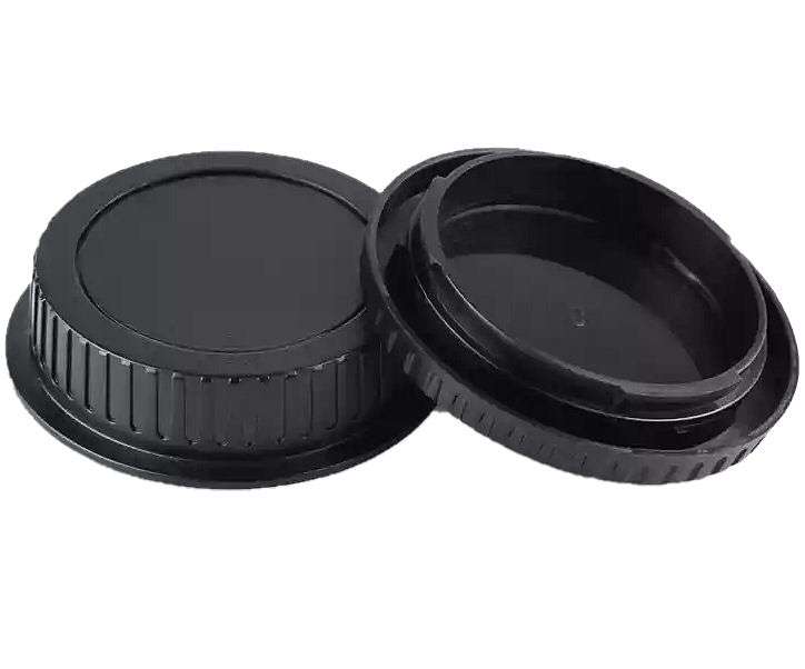 Rear Lens Cap & Body Cap Set for Canon