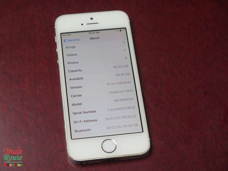 Apple Iphone 5S SmartPhone | 64GB | A1530 | MF359SO/A *** APPLE IPHONE5s ***