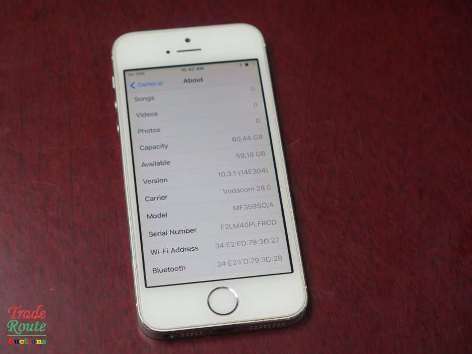 Apple Iphone 5S SmartPhone | 64GB | A1530 | MF359SO/A *** APPLE IPHONE5s ***