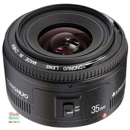 Yongnuo YN 35mm F2 Wide Angle Lens for Canon - Fits Canon DSLR Cameras [ PRIME LENS ]