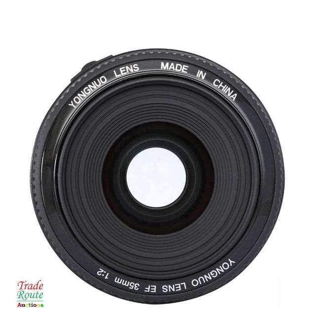 Yongnuo YN 35mm F2 Wide Angle Lens for Canon - Fits Canon DSLR Cameras [ PRIME LENS ]