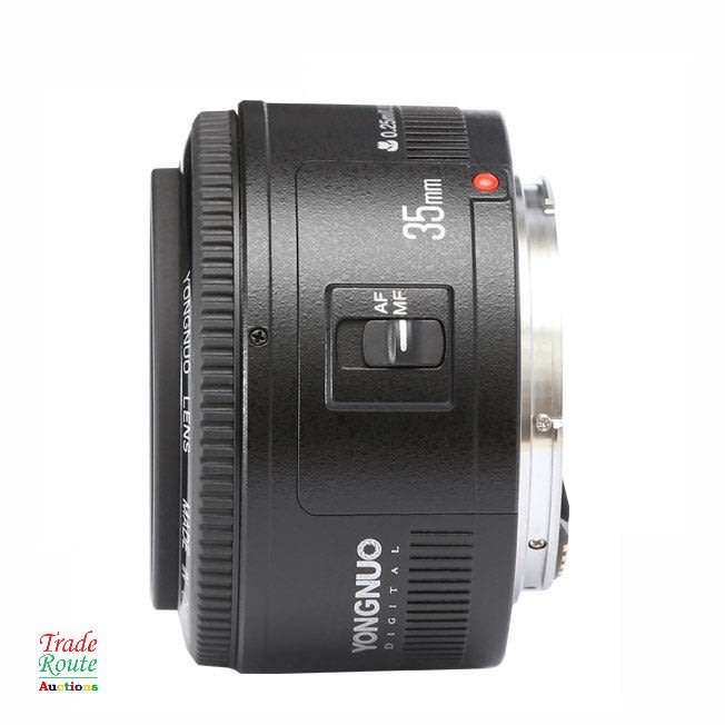 Yongnuo YN 35mm F2 Wide Angle Lens for Canon - Fits Canon DSLR Cameras [ PRIME LENS ]
