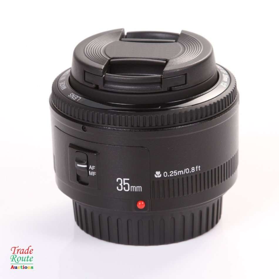 Yongnuo YN 35mm F2 Wide Angle Lens for Canon - Fits Canon DSLR Cameras [ PRIME LENS ]