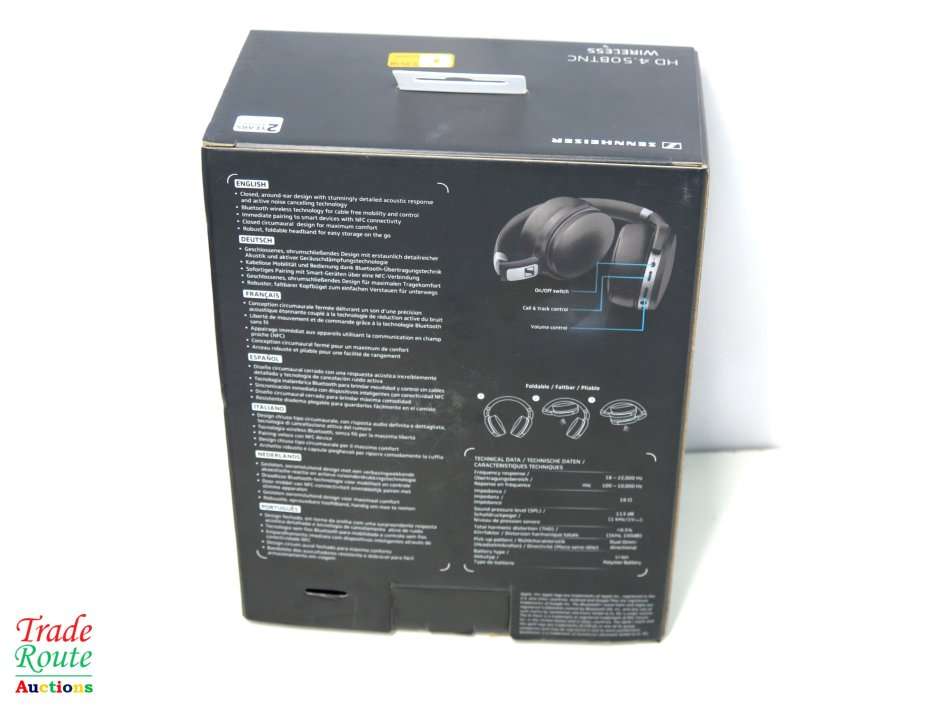 Sennheiser HD 4.50 BTNC - Bluetooth and Noise Cancelling Headphones